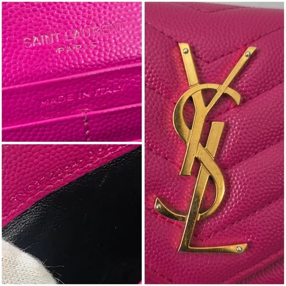 Auth YSL Yves Saint Laurent Wallet to Crossbody Bag - Picture 5 of 10